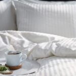 Posteljnina Damask Premium – Bela | Posteljnina hotelske kakovosti